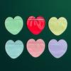 Versatile Heart shaped Self sealing Bags Trendy Jewelry Storage Bags Stylish Organizer for Showcasing Your Accessories