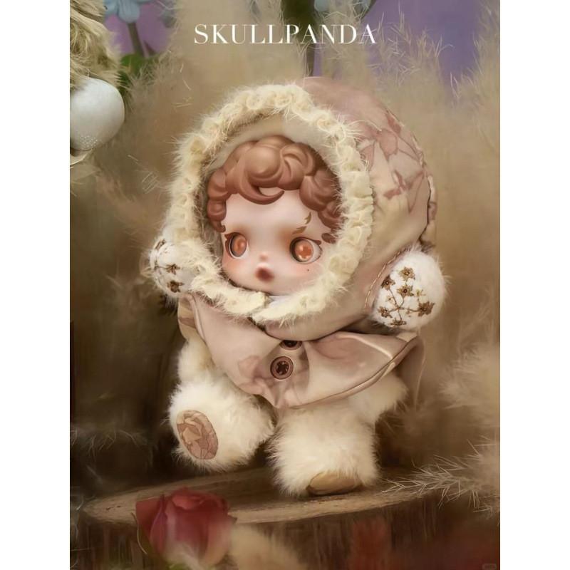 Peluche Panda Teschio con Imbottitura in Cotone PP Regalo di Matrimonio per Coppie Collezionisti