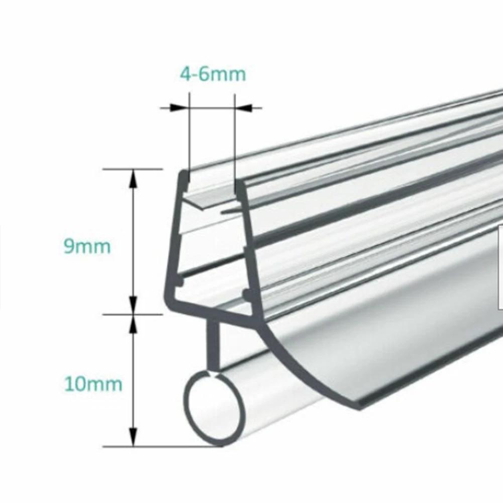 4-6mm Bis zu 30mm Spalt Bad Duschwand Tür Dichtungsleiste Dichtungsband Duschwanddichtung Wasserabweiser Badezimmerzubehör