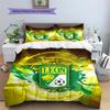 Club León  Pattern Bedding Quilt Set  Home Decoration  Gift (1 * duvet cover + 2 * pillowcase  without core)
