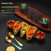 2set Taco Holder Stand With Spoon Salad Cup Rustproof Rack For Kitchen Restaurant Taco Holder Stands