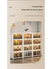 Folding Multi-Layer Storage Cabinet for Living Room - Organize Children's Clothes, Snacks, and More