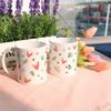 cb538-Design Mug 2p-Heart Petals Falling
