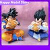 In Stock Wukong Vegeta Gnawing On Hamburgers Figure Fun Sitting Posture Wacky Anime Model Collection Desktop Ornament Toy Gift