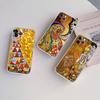 BF67 Gustav Klimt Soft Shell Transparent Phone Case for Motorola Moto G7 G8 G9 G84 G85 G73 G24 G15 Z2 Play Power Plus