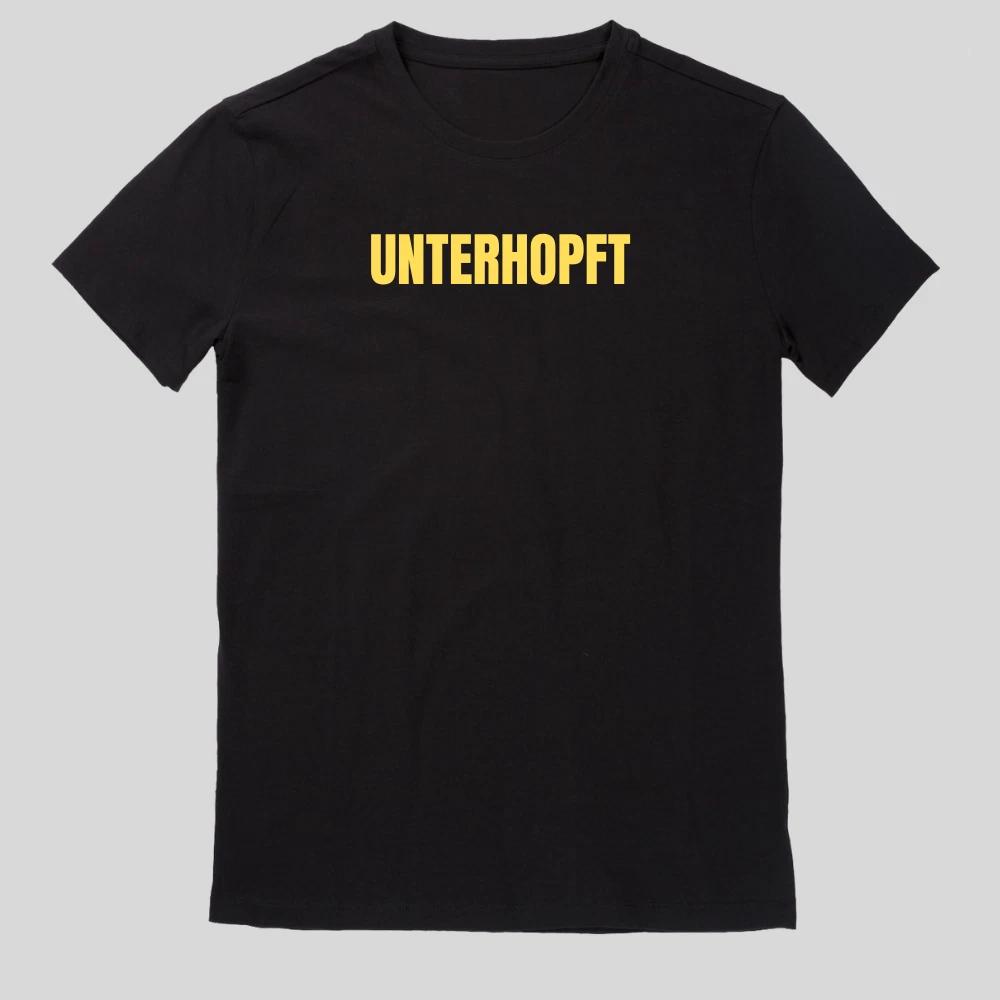 Unterhopft Männer Basic T-Shirt XL