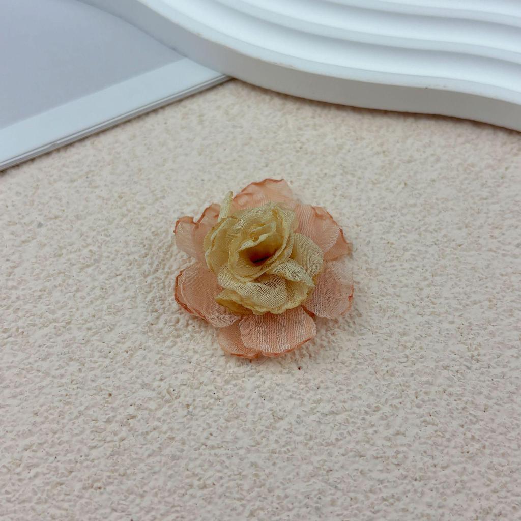 Handmade Burned Edge Mesh Flowers: DIY Accessories for Apparel, Shoes, Hair, Bags, and Brooches