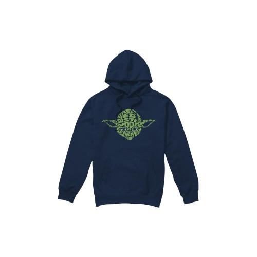 STAR WARS Herren Yoda Text Head Hoodie