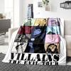 Villains Evil Tour Flannel blanket, soft and warm, suitable for beds and sofas, all seasons, portable travel blanket. 0730157