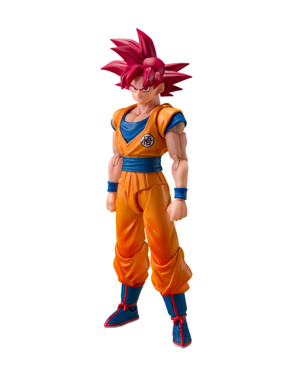 

Tamashii Nations S.H. Figuarts Dragon Ball Super Super Saiyan God Goku Clad in Divine Energy 145mm PVC ABS Movable Figure