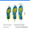 Unisex TPE Silicone Shock-Absorbing Anti-Slip Anti-Odor Sports Insoles for Pain Relief and Enhanced Performance
