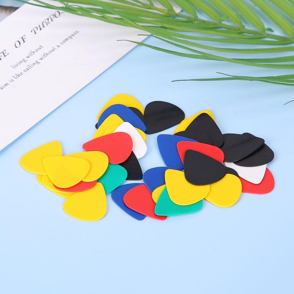 20Pcs ABS Plectrums Acoustic Guitar for Acoustic Guitar Folk Guitar Ukulele Accessories