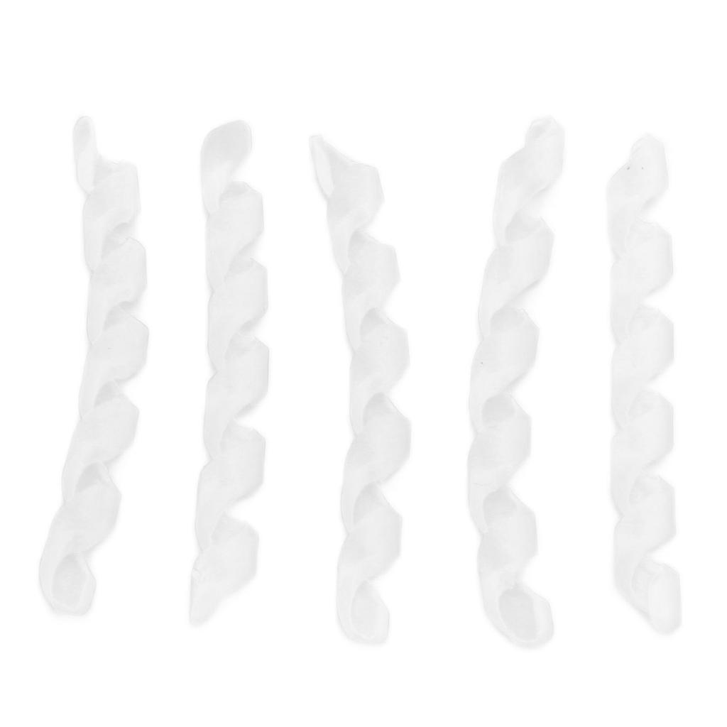 5 Pack Wrap Spiral Bicycle Cable Sleeve Anti Friction Durable Rubber Bicycle Cable Sleeve for Bike