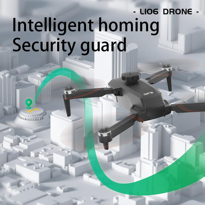 L106 MAX Mini GPS Drone Profesional 8K HD Camera Fly 25Min Obstacle Avoidance Brushless Foldable Quadcopter Optical Flow RC Dron