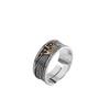 Retro Men's Ring Punk Open Adjustable Hip-hop Ring Index Finger Ring Wide Face Women's Trendy