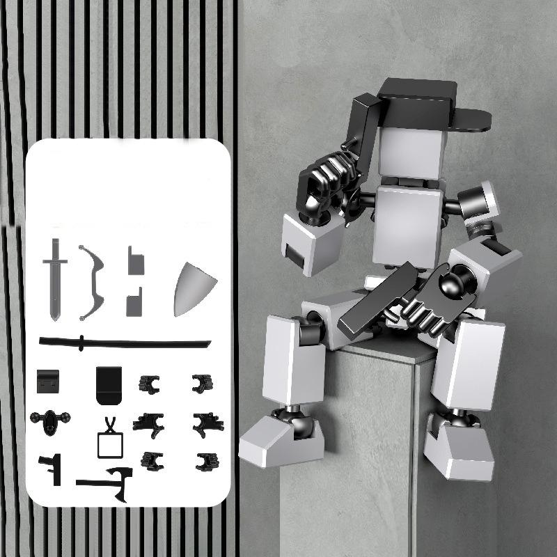

New 3D Printed Mannequin Dummy 13 Jointed Movable Shapeshift Robot Equipment Accessories Action Figures Ornament Toys For Kids