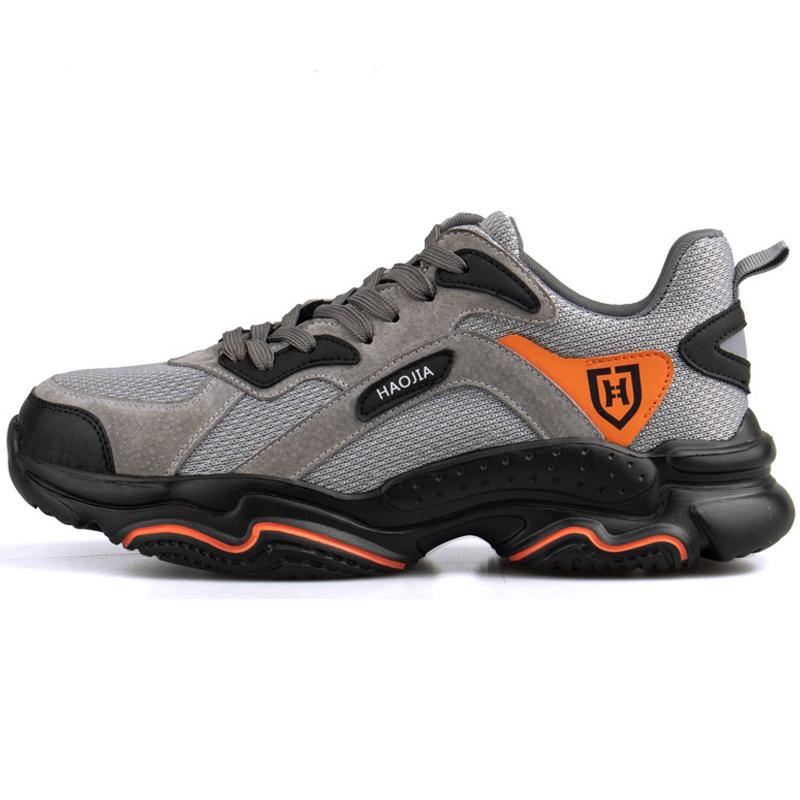 Sneakers da Lavoro Traspiranti Uomo Donna Scarpe Antinfortunistiche da Lavoro con Puntale in Acciaio Scarpe Protettive Calzature da Lavoro Leggere Anti-Schiacciamento