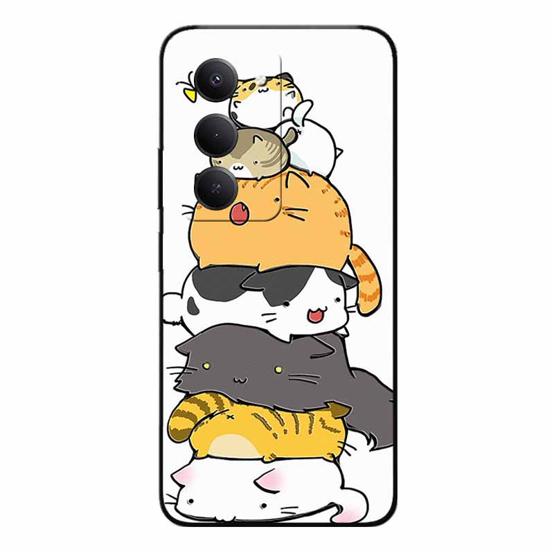 3D Emboss Cases For Redmi 15 5G 4G Relief Emboss Soft Silicone Back Cover For Xiaomi Redmi15 Flower Relief  Funda Redmi 15 4G 5G