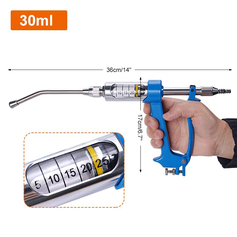 5/10/20/30ML Continuous Feeding Syringe Farm Pig Cow Breeding Animal Husbandry Continuous Drug Delivery Device Veterinarian Tool