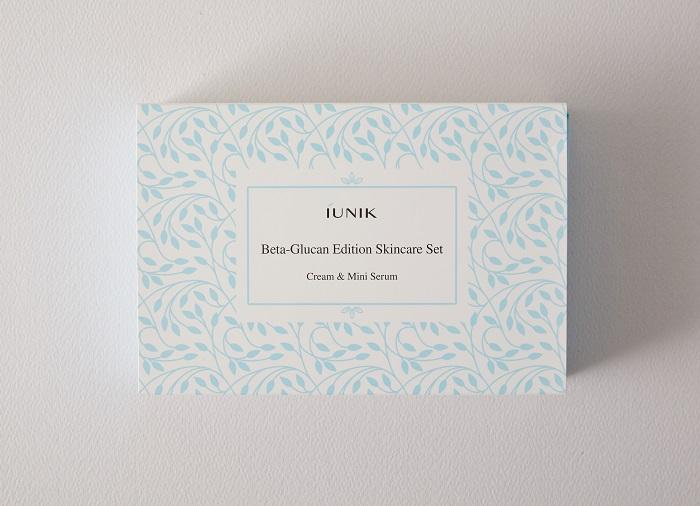 IUNIK SET Beta-Glucan-Edition (Creme 60 ml + Serum 15 ml) - Regenerierendes und feuchtigkeitsspendendes Gesichtsset