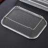 Stainless Steel Air Fryer Grill Mesh Basket Non Stick Tray for Oil Free Roasting and Crisping Home Cooking Accessory
