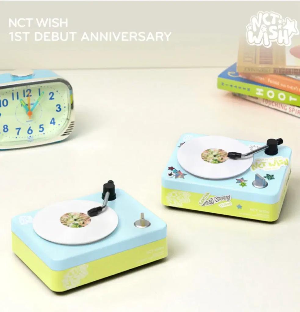 NCT Wish 1st Anniversary Turntable Speaker Goods Sales / Riku Yuushi Pokabuntetsu Color Idol