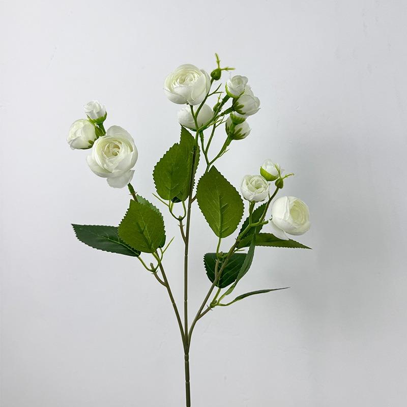 

1Pcs Artificial Flowers Peony Bouquet Silk Fake Flowers for Garden Wedding Marriage Decoration Home Room Decor DIY Vase Ornament белый