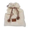 Les Trésors De Lily [R0308] - Beige 'Scarlett' Velvet Blanket (with Pouch!) - 120x150 Cm
