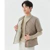 New Winter Men's Short-sleeved Fleece Warm Home Cotton-padded Clothes Men's Cotton-padded Clothes Top 2455