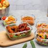 Lock&Lock Square Glass Food Storage Container