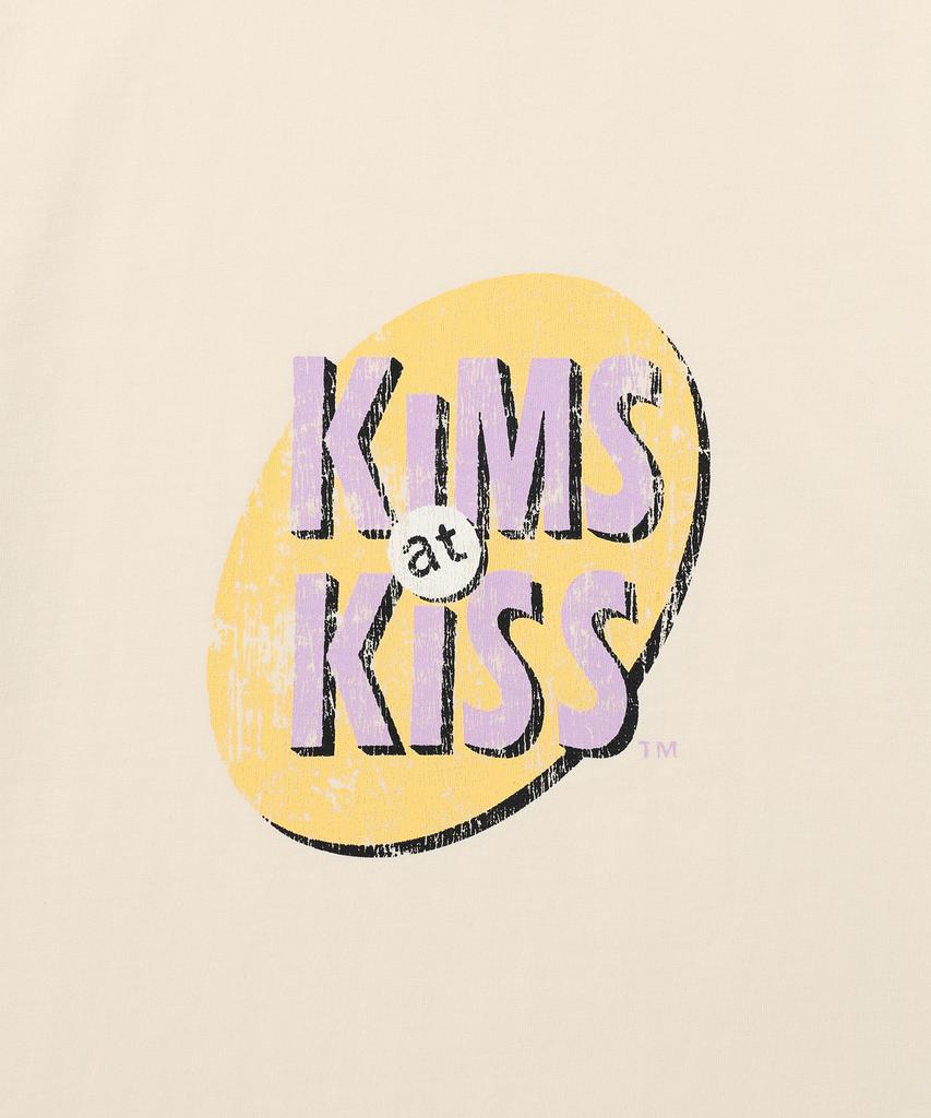 Kimseupeulesikoteunmakes At Kiss Ringer T-Shirt Cream