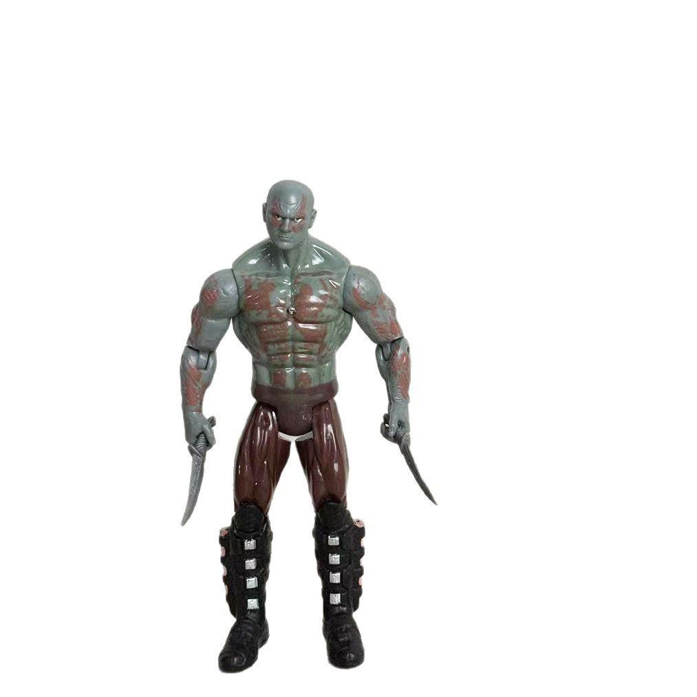 5 Stück Wächter der Galaxie Actionfiguren Set Groot Waschbär Rocket Sammlerstatuen Anime-Thema Schreibtischmodell Geschenk für Fans