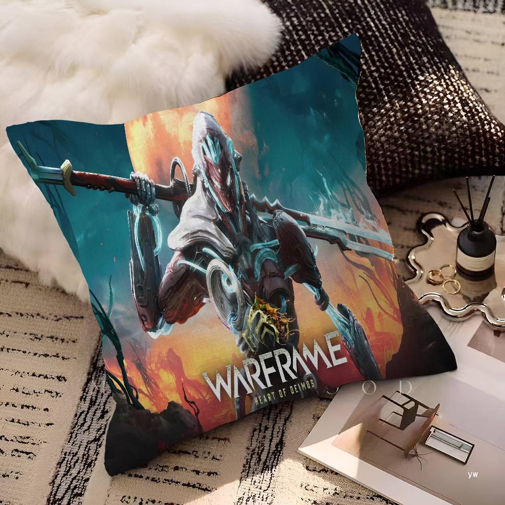 

Warframes Gamer Pillow Gift Home Office Decoration Pillow Bedroom Sofa Car Cushion CoverPillow Case 30x30 cm