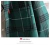 Men's Slim-Fit Fleece-Lined Plaid Button-Down Shirt - Korean Style Warm Casual Top