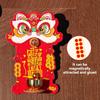 Creative Cartoon Lion Doorbell Magnetic Suction Dopamine Reminder Wind Chimes Hanging Decoration Good Luck Entrance Door Bells