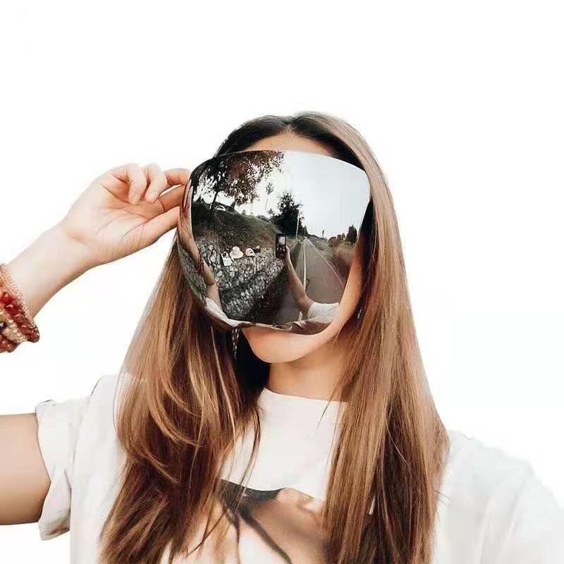 Face Shield Hd Transparent Anti-fog Anti-splash Protection Mask Space Multi-color Coating Goggles