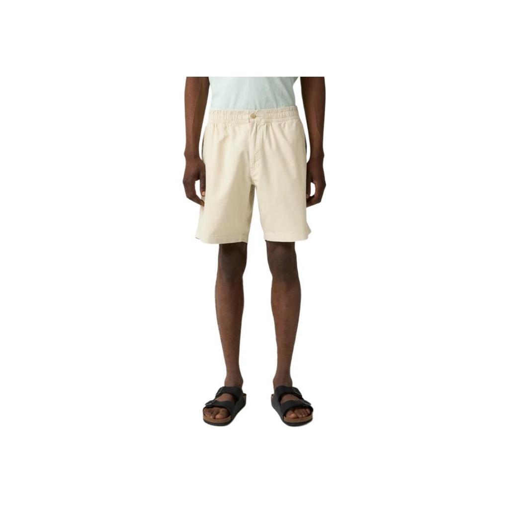 Polo Ralph Lauren Solid Color Side Pocket Button Casual Shorts Men Shorts Beige 710958587-003