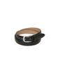 [Nano Universe] Split Leather Dress Belt Men's F Black 668-6150202