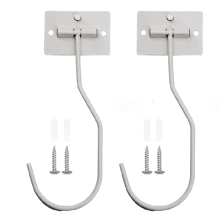 Durable Iron Wall Hook Kitchen Storage Organizers Fruits Utensils Hanging Solution Rusts Resistant Space Saving Hanger