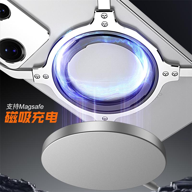 Titanium Metal Phone Case For For Samsung Galaxy S23 S24 S25 Ultra Plus Aluminum Alloy Bumper 360° Magnetic Lens Protect Frame Cover