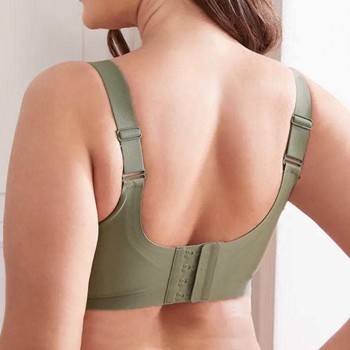 Bezešvá push-up podprsenka pro plnoštíhlé ženy - Bez kostic, Boční opora