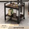 Portable Double-Layer Tea Cart Side Table