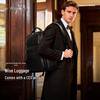 Bopai Men's 16-inch Genuine Leather Business Travel Backpack