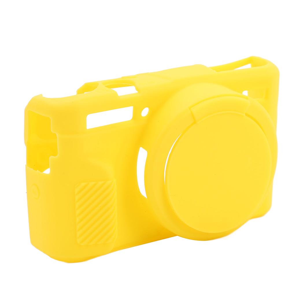 Camera Silicone Case with Removable Lens Cover Cutouts Soft Digital Camera Protective Cover for G7X2 Camera