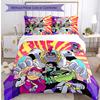Teen Titans Pattern Printed 3PCS Bedding Set, Soft Skin-Friendly Washable Duvet Cover & Pillowcases Set