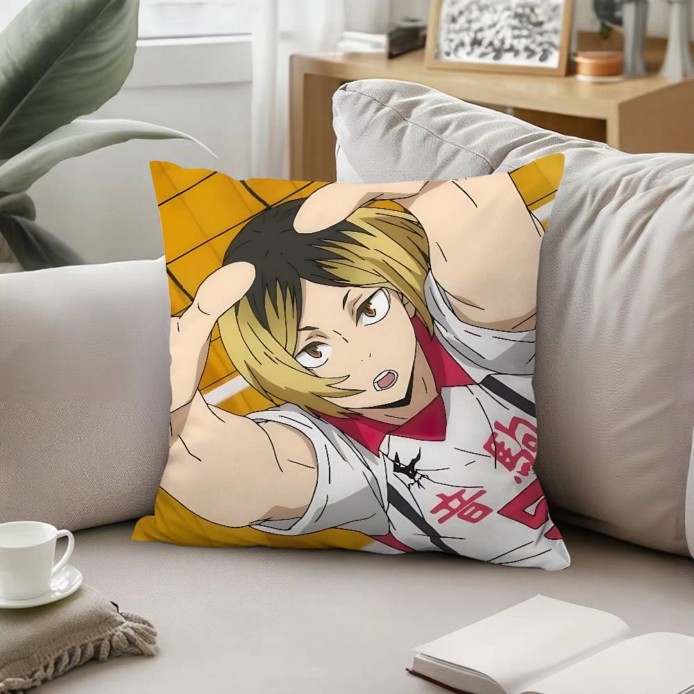 Anime K-Kenma Kozume Throw Pillow Covers Pattern Cushion Cover Suitable For Sofa Bedroom Car Pillow Cover