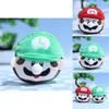 Adorable Super Mario Plush Toy Coin Purse Keychain Soft Doll Accessory For Kids