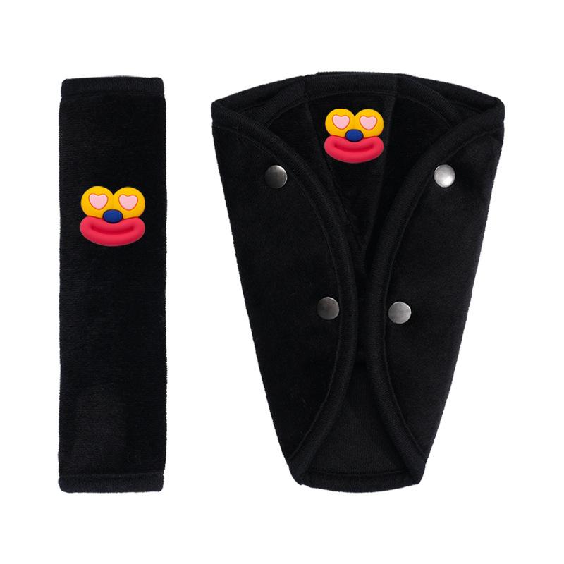 Car Seat Belt Shoulder Cover Children's Plush Comfort Car Shoulder Pad Car Anti-strangle Seat Belt Cover