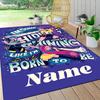 Custom Name Pororo Friends Adventure Carpet Rug Customizable Soft Washable Anti-Slip Home Living Room Sofa Mats Personalized Rug. 0909165