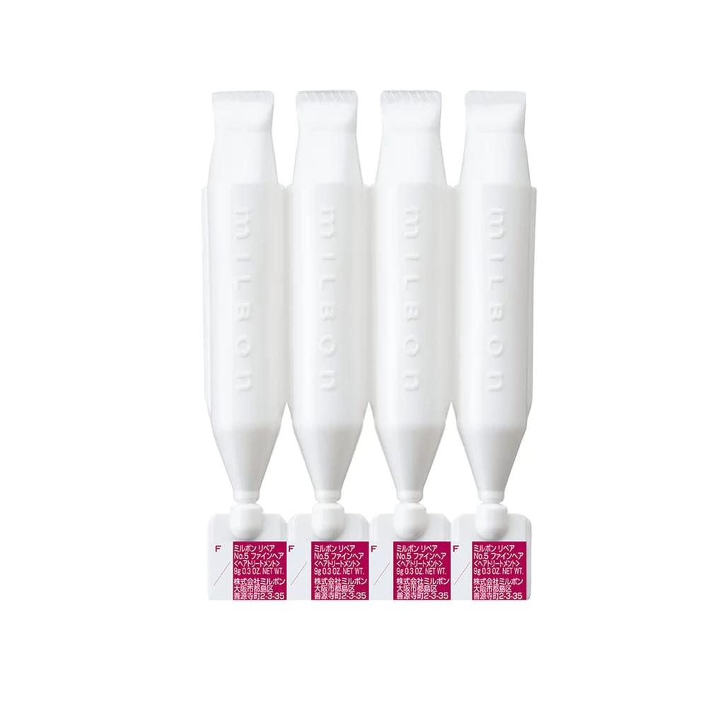MIlbon Repair Weekly Booster Fine Hair X No.5 (9g 4)